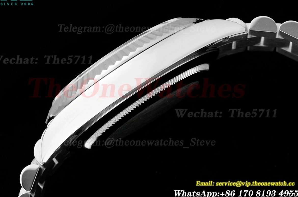 40mm Silver Stk DayDate EWF A2836 SS SS 0218